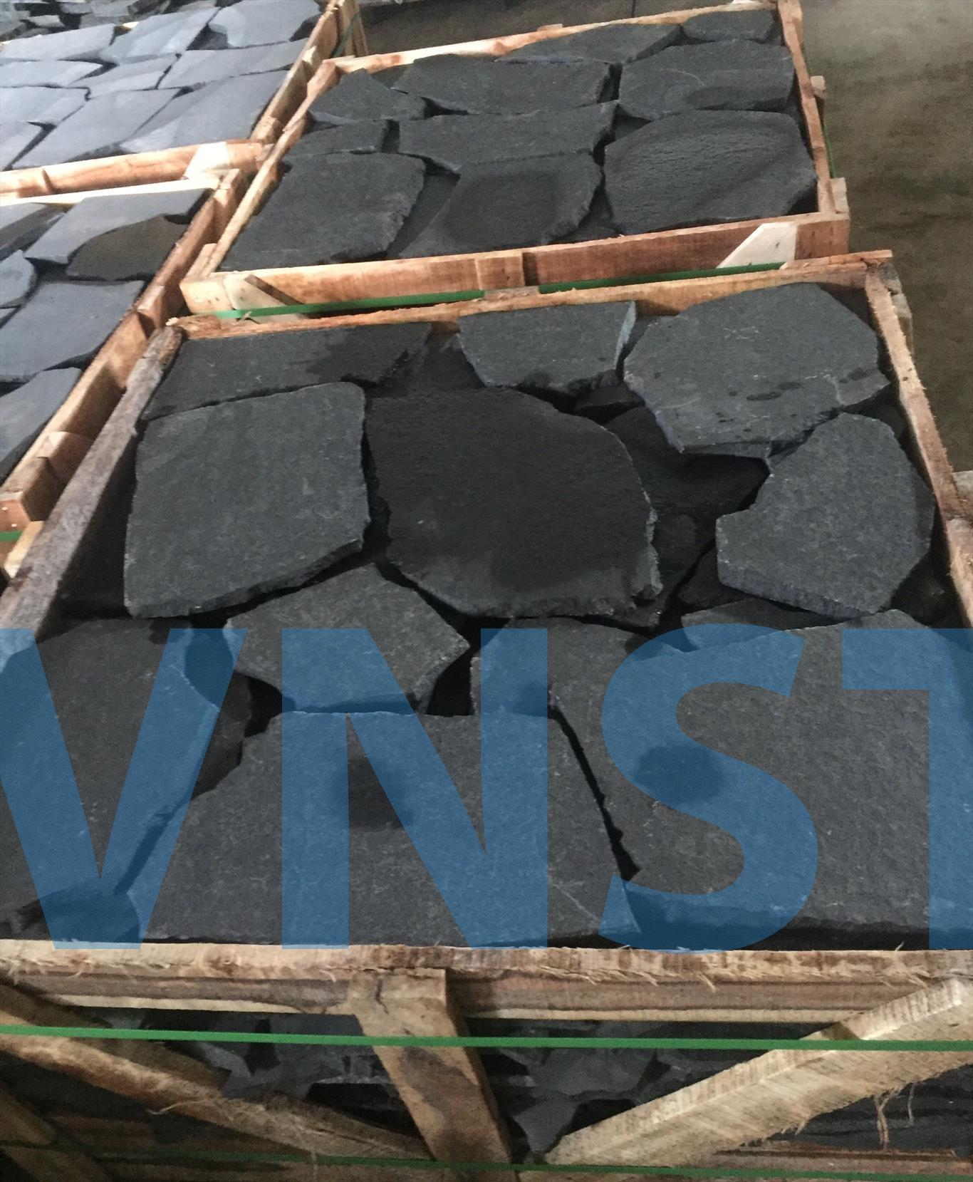 Black Basalt Stepping Flagstones