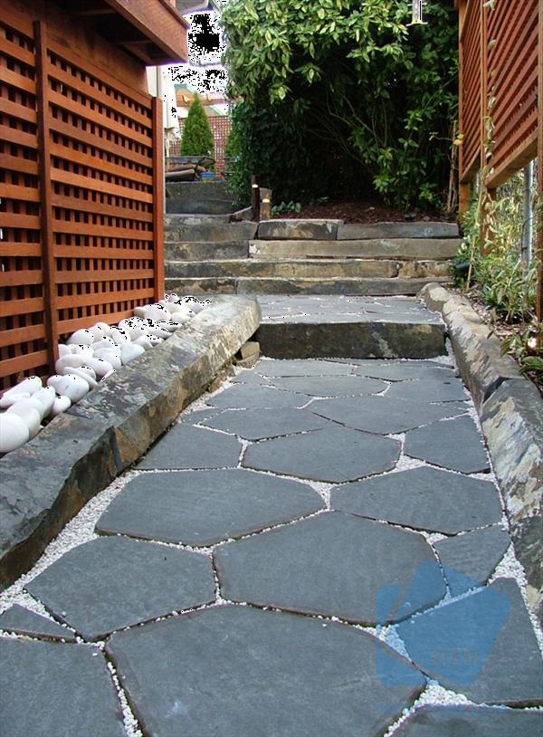 Black Basalt Stepping / Flagstones